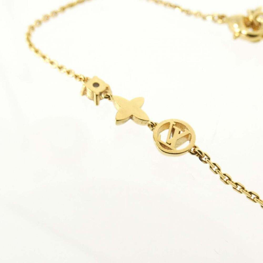 LOUIS VUITTON Gold Charm Bracelet - Picture 3 of 4